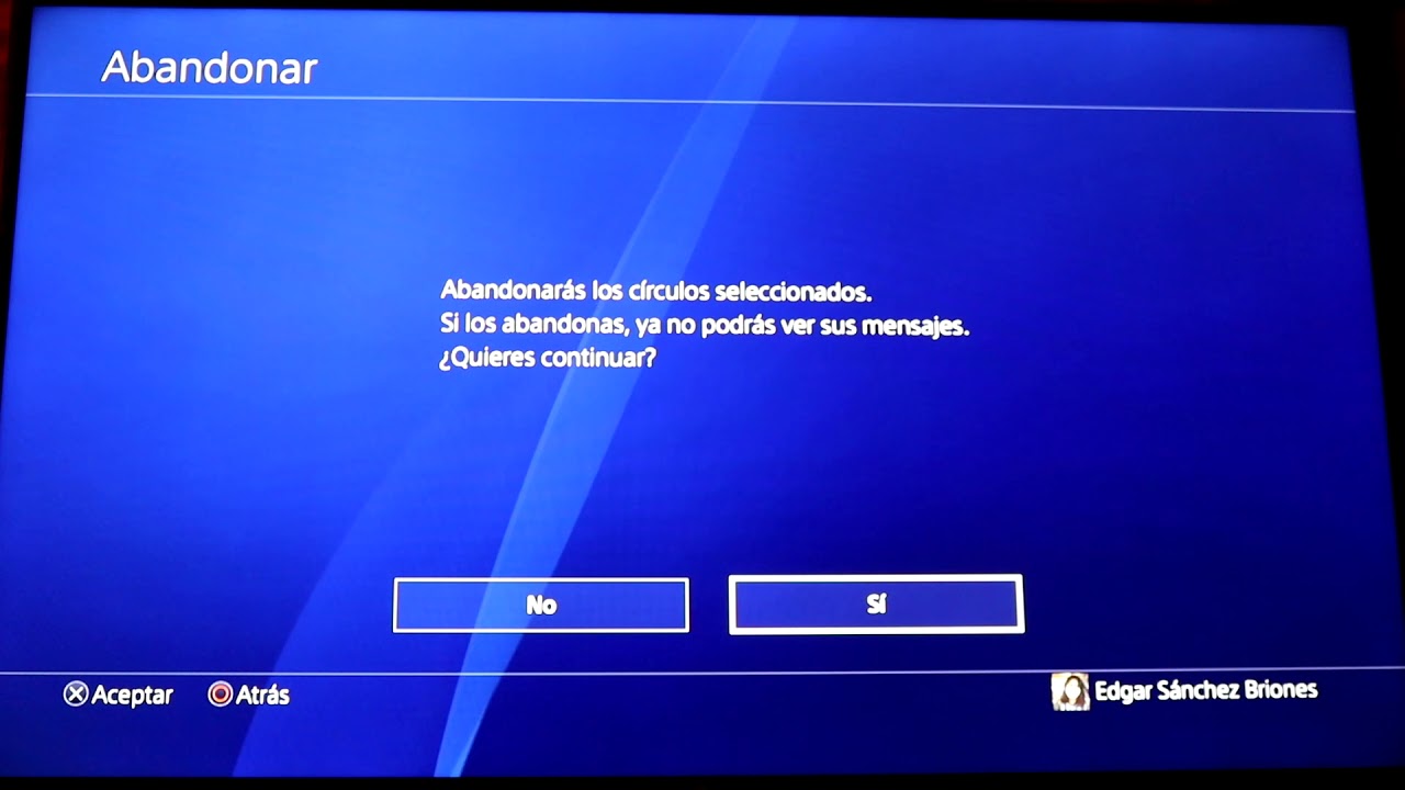 Como borrar mensajes de playstation 4