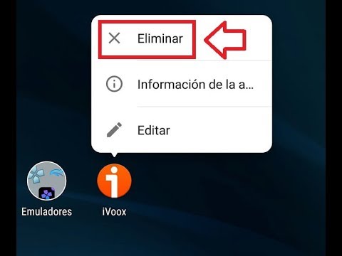 Como borrar icono en android 1 Como borrar icono en android