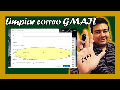 Como borrar correos de gmail por tamaño