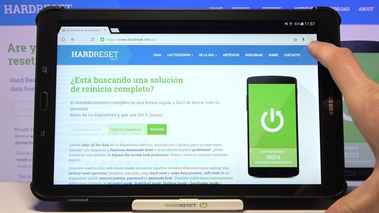 Como borrar cookies de la tablet