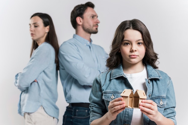 Los efectos en los hijos de padres separados