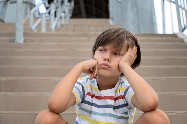 Palabras que causan tristeza en los niños
