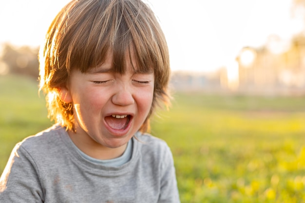 Palabras que causan tristeza en los niños