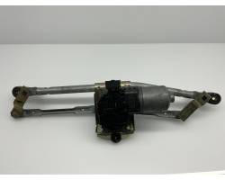 Windshield wiper linkage and motor