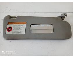 PARASOLE ALETTA LATO PASSEGGERO CHEVROLET Kalos 2° Serie 1200 Benzina (2007) RICAMBI USATI