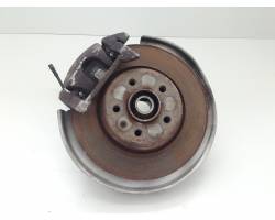 Wheel hub spindle
