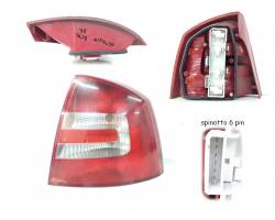 1Z9945112B STOP FANALE POSTERIORE DESTRO PASSEGGERO SKODA Octavia Berlina 3° Serie BXE (2005) RICAMBI USATI