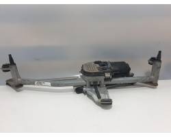 Windshield wiper linkage and motor