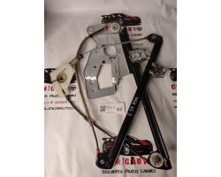 Door window regulator with motor