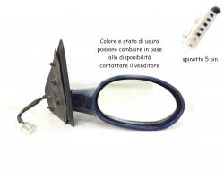 716648099 SPECCHIETTO RETROVISORE DESTRO LANCIA Y Serie 1200 Benzina 44 188A4000 (2001) RICAMBI USATI