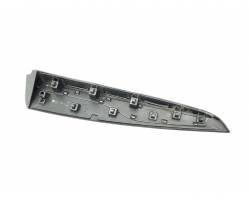 Modanatura Protettiva Porta Posteriore Destra Per Renault Megane III (2008-2012) - Nero, Grana, 5 Porte