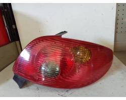 6351N7 STOP FANALE POSTERIORE DESTRO PASSEGGERO PEUGEOT 206 Cabrio 1° Serie 1560 diesel (2005) RICAMBI USATI