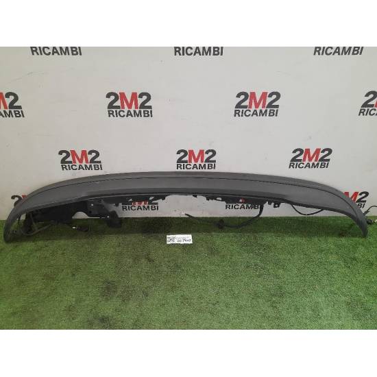 Modanatura Laterale Cromata Per Paraurti Posteriore Mercedes Classe C W205 (2015-2018) Sostituzione ABS, Ricambio Originale Style