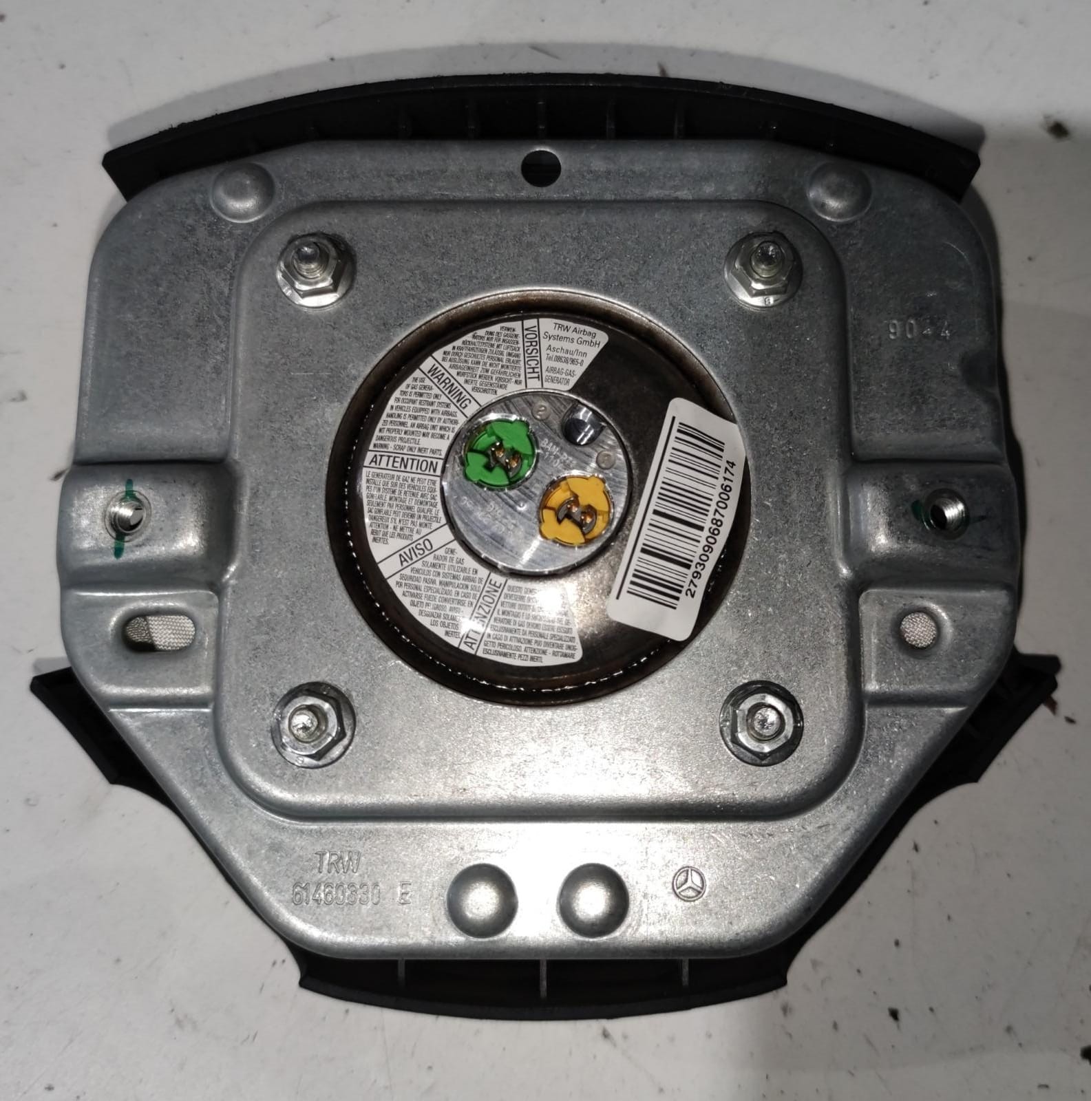 KIT AIRBAG COMPLETO MERCEDES Classe B W245 1Â° Serie 1 benzina (2007