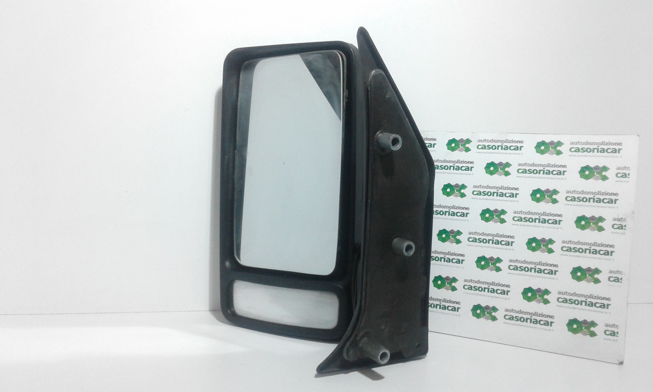Espejo Retrovisor Izquierdo Para Iveco Daily 89-99 – Corto, Color Gris, Regulación Manual