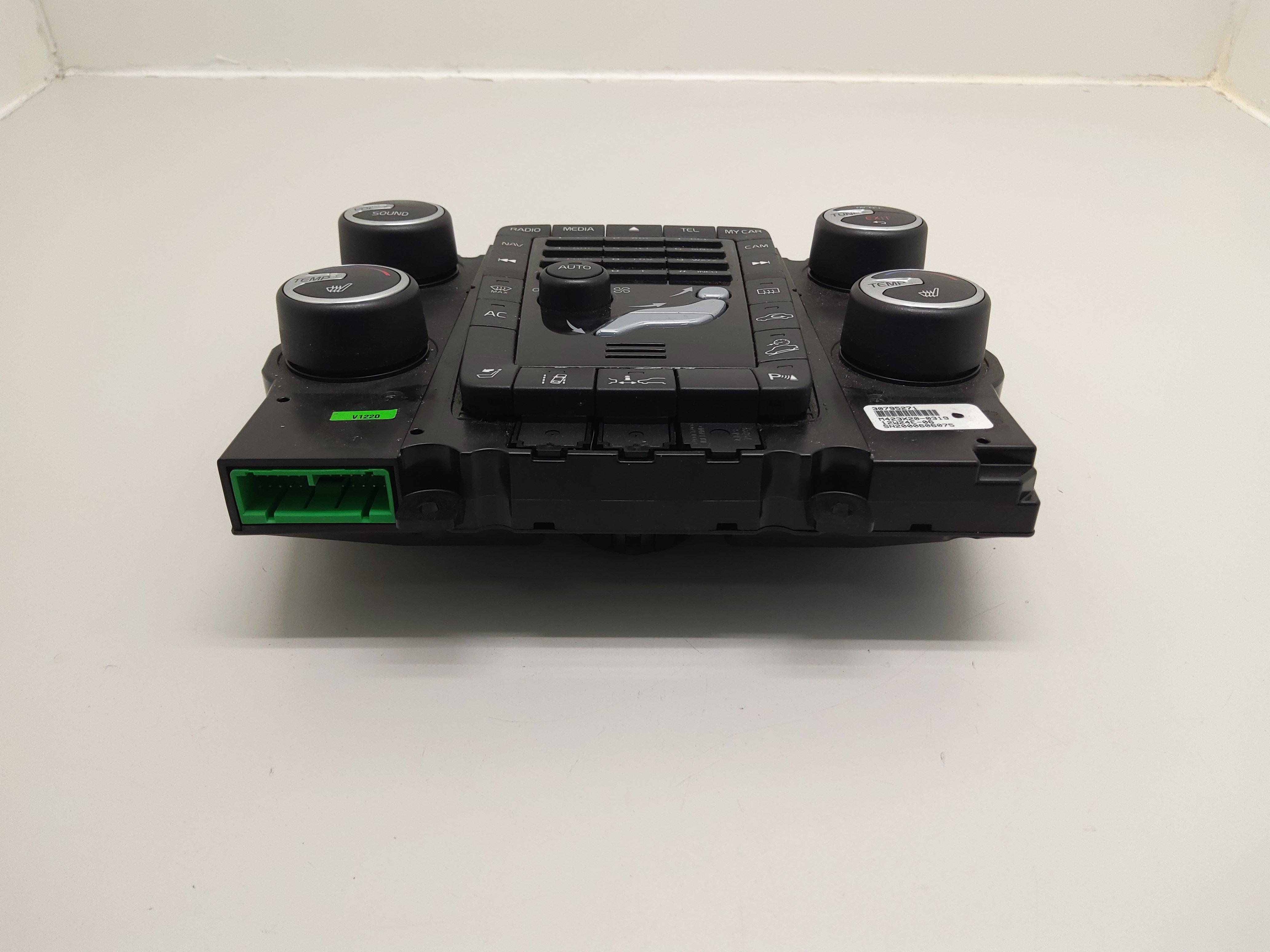 Cornice Controllo Multimediale Rossa Per BMW Serie 1/3/4/5/X1/X3/X5 - Accessorio Interno In Carbonio Look - 5