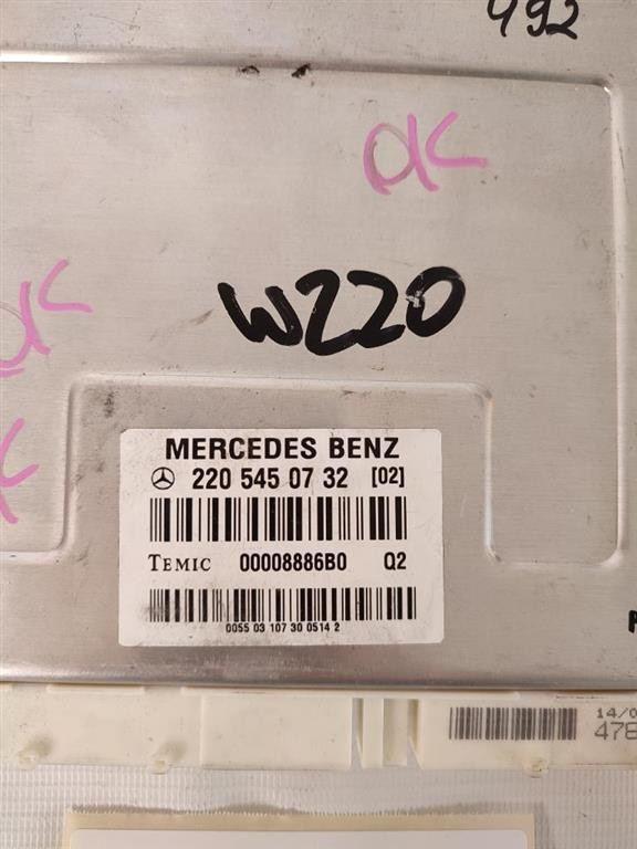 Bisenya Sospensioni pneumatiche Unità di controllo della valvola Compatibile con Classe S W220 S280 S320 S350 S400 S430 S500 S600 S55 S63 S65 AMG Part#2203200258 A2203200258 220 320 02 58