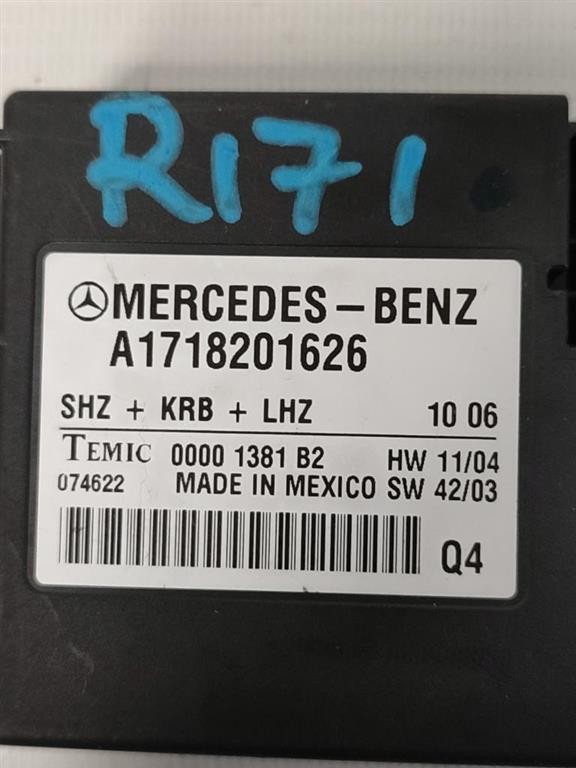 CENTRALINA UNIT DI CONTROLLO RISCALDAMENTO SEDILI MERCEDES SLK W171 2 centralina-unit-di-controllo-riscaldamento-sedili-mercedes-slk-w171-2