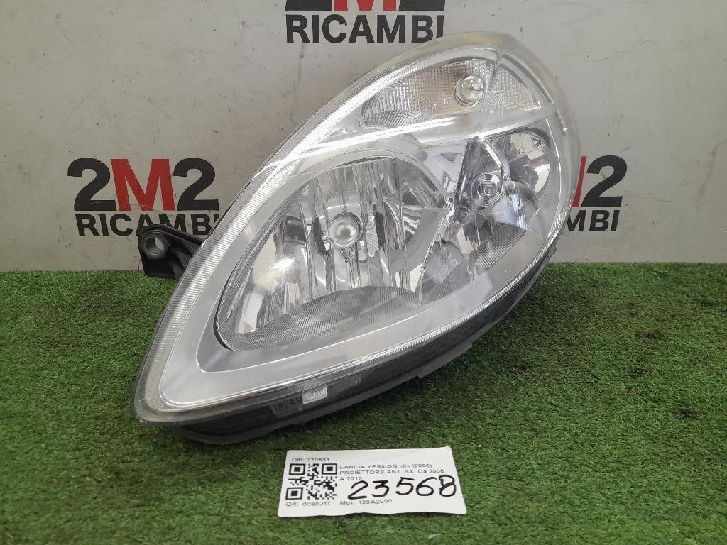 Left Front Headlight For Lancia Ypsilon 2Nd Series 270533