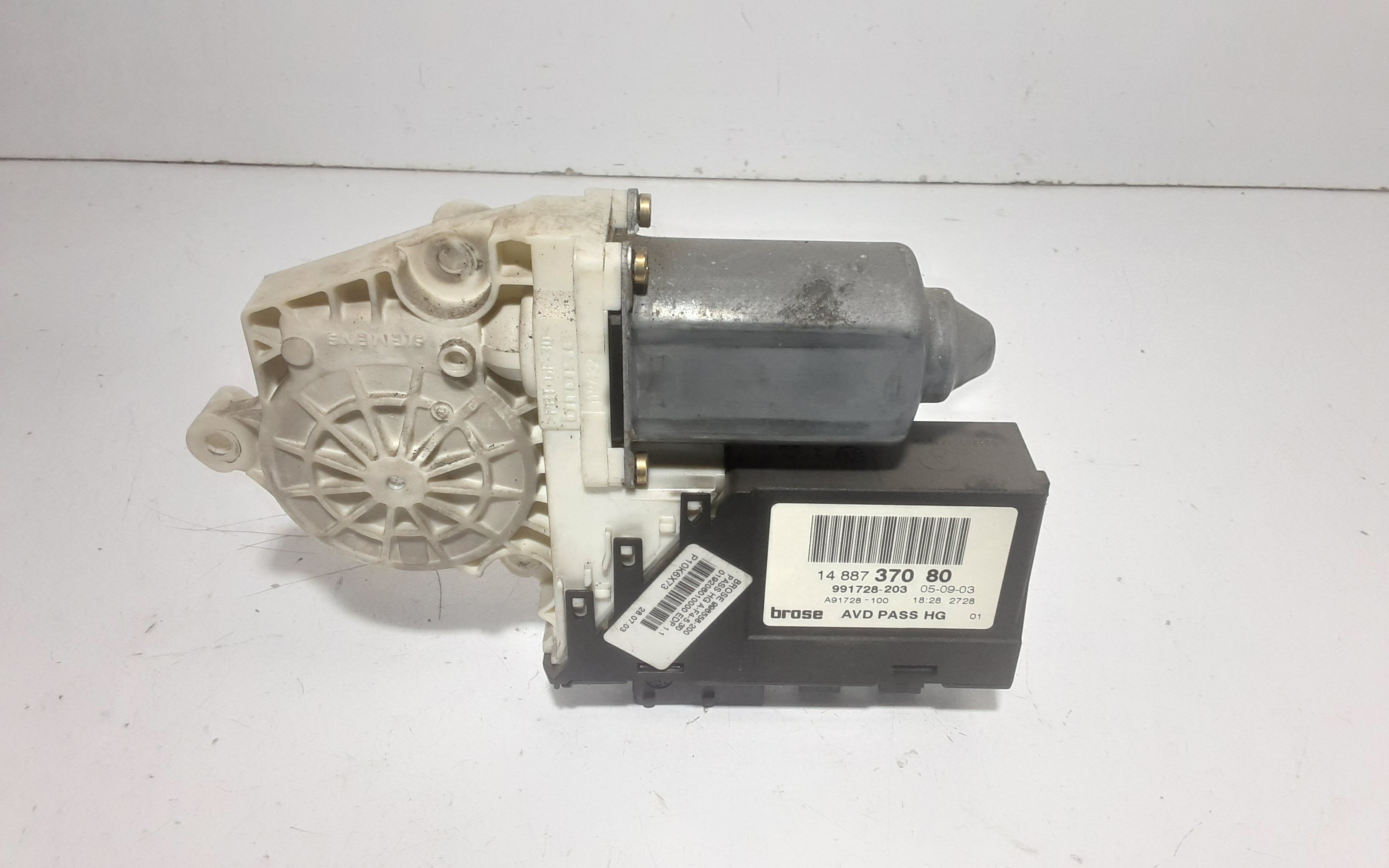 Motorino Alzavetro anteriore destra PEUGEOT 807 1� Serie