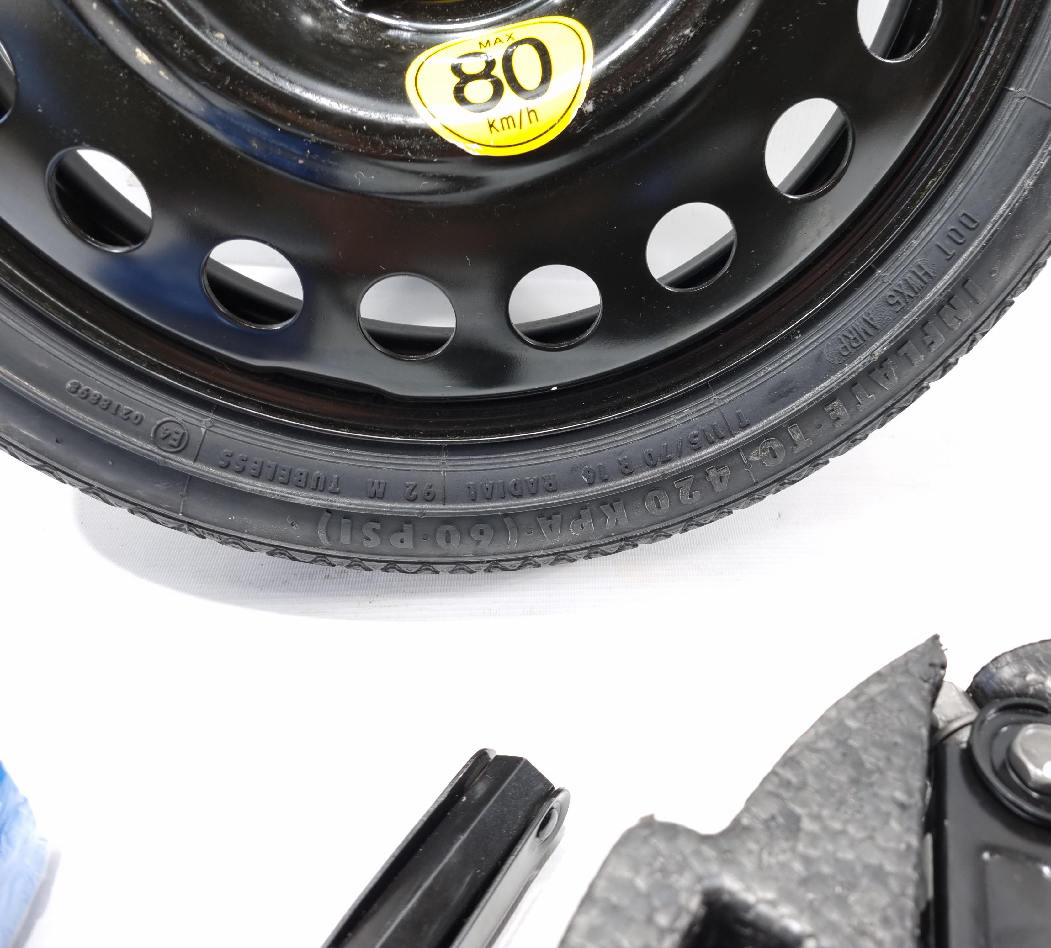 Ruotino Di Scorta 17" Per Opel Astra K E Mokka X - Con Cric, Chiave E Sacca - Foto 7