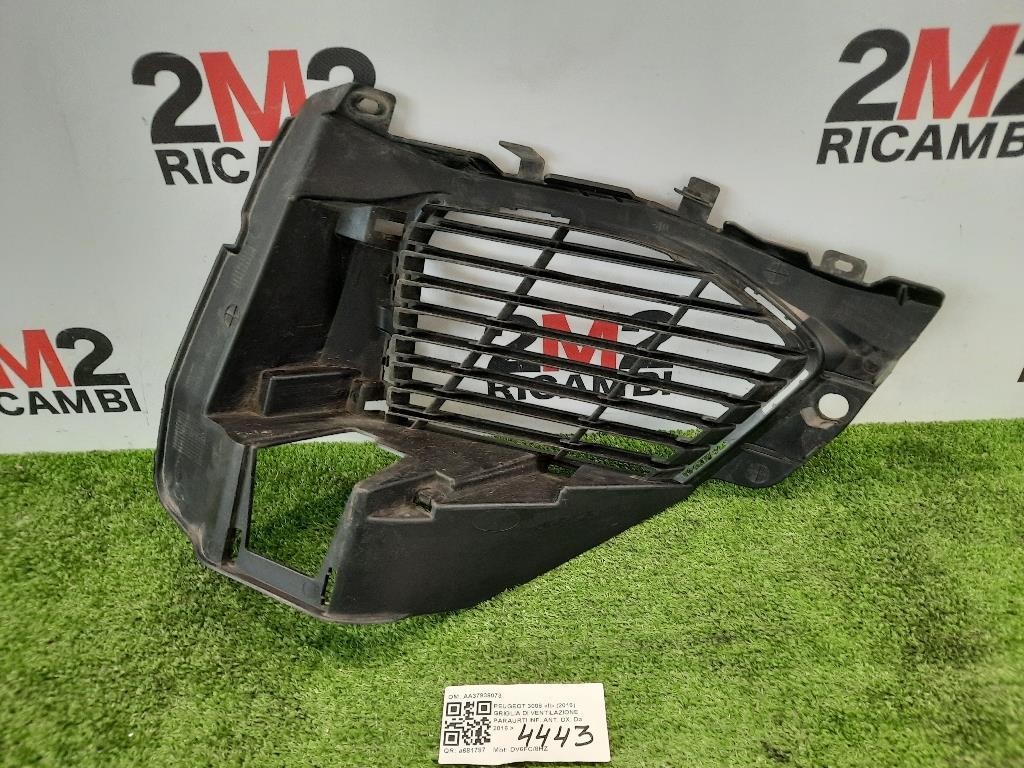 Per VW Golf VI Forti 2009- Griglia Paraurti Anteriore Destro OEM
