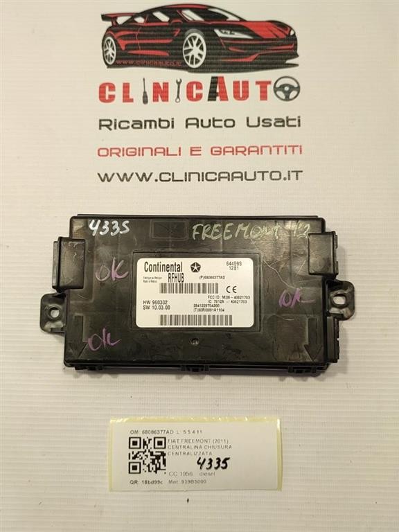 CENTRALINA CHIUSURA CENTRALIZZATA ALFA 156 (97-00) 1.9 JTD 60653303 - Foto 9