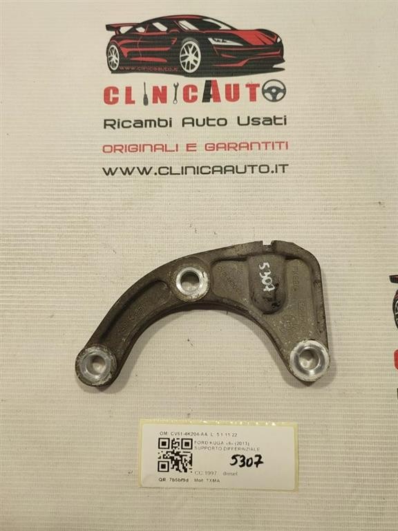 2392 - SUPPORTO DIFFERENZIALE POSTERIORE SMORZATORE FIAT PANDA 2  169 4x4 51813568.1.1.40.gp.2392