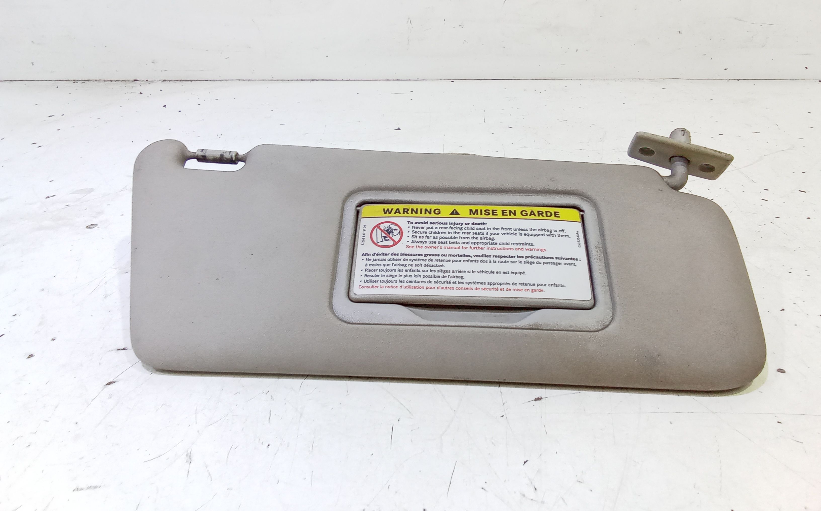 Parasole aletta Lato Passeggero MERCEDES Classe A W168 2 Serie