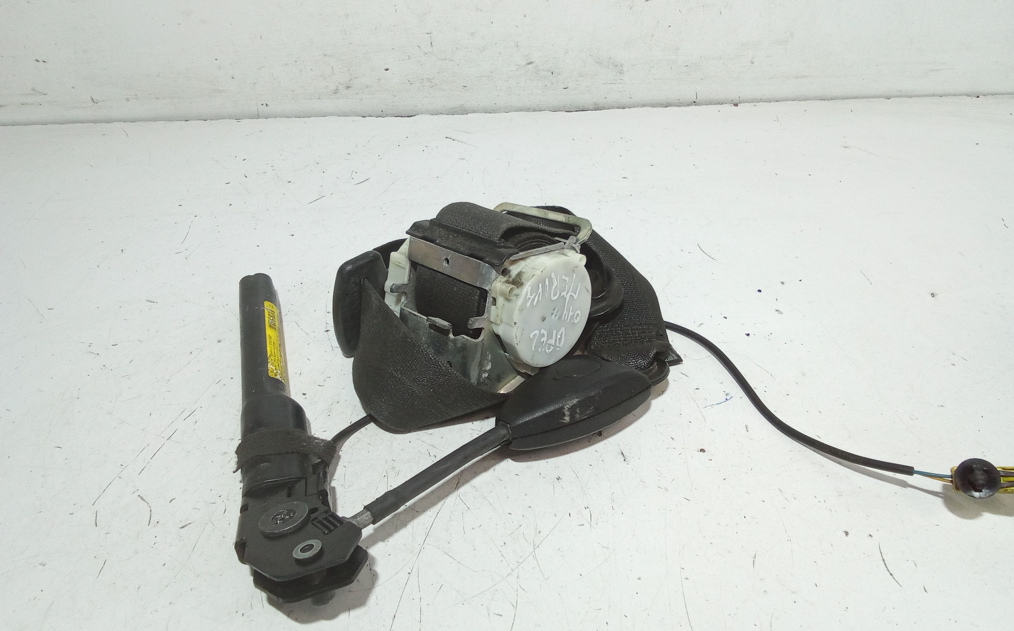 Cintura di Sicurezza anteriore Sinistra con pretensionatore OPEL Meriva 3 Serie