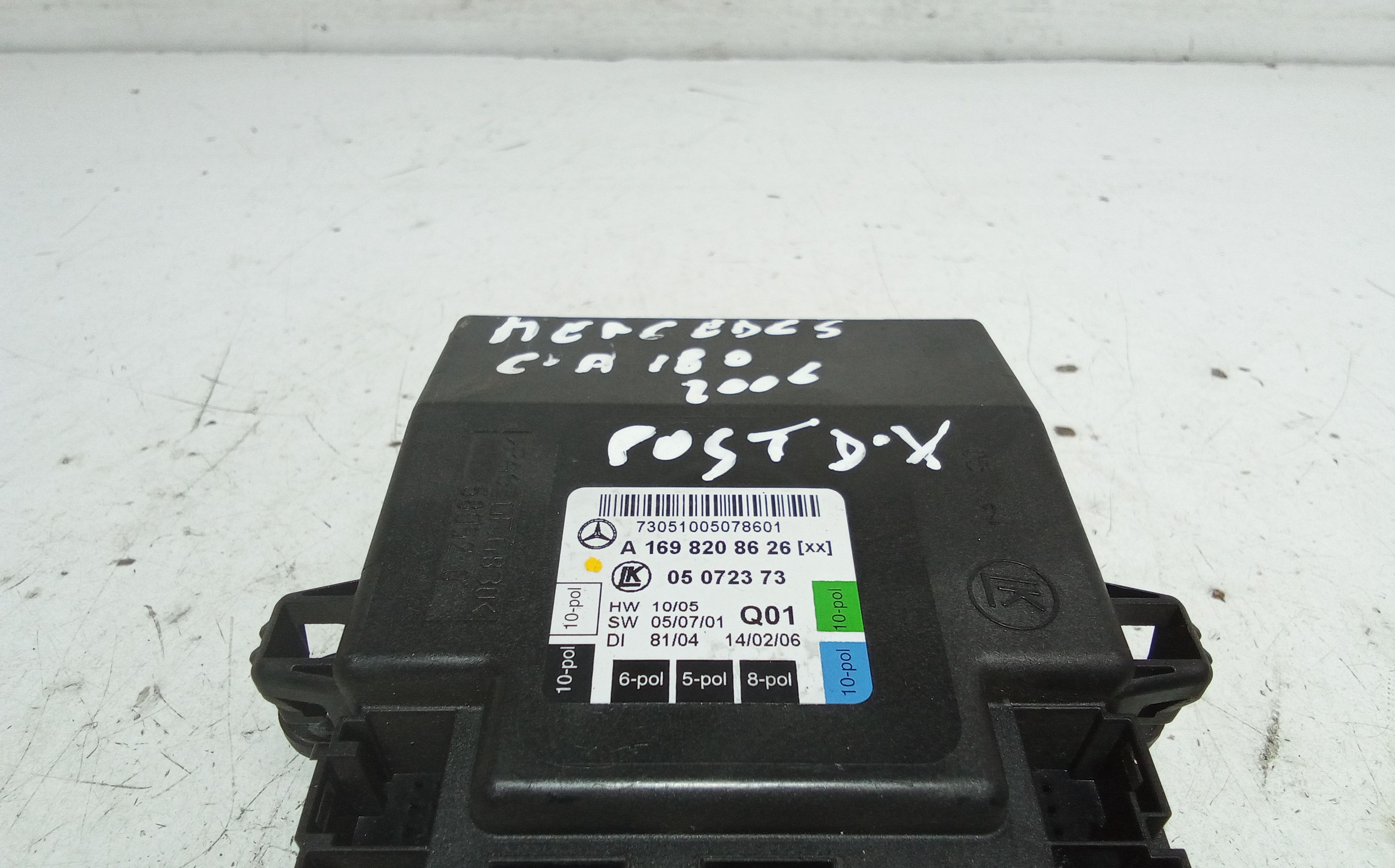 Centralina porta posteriore dx MERCEDES Classe A W169 3 Serie