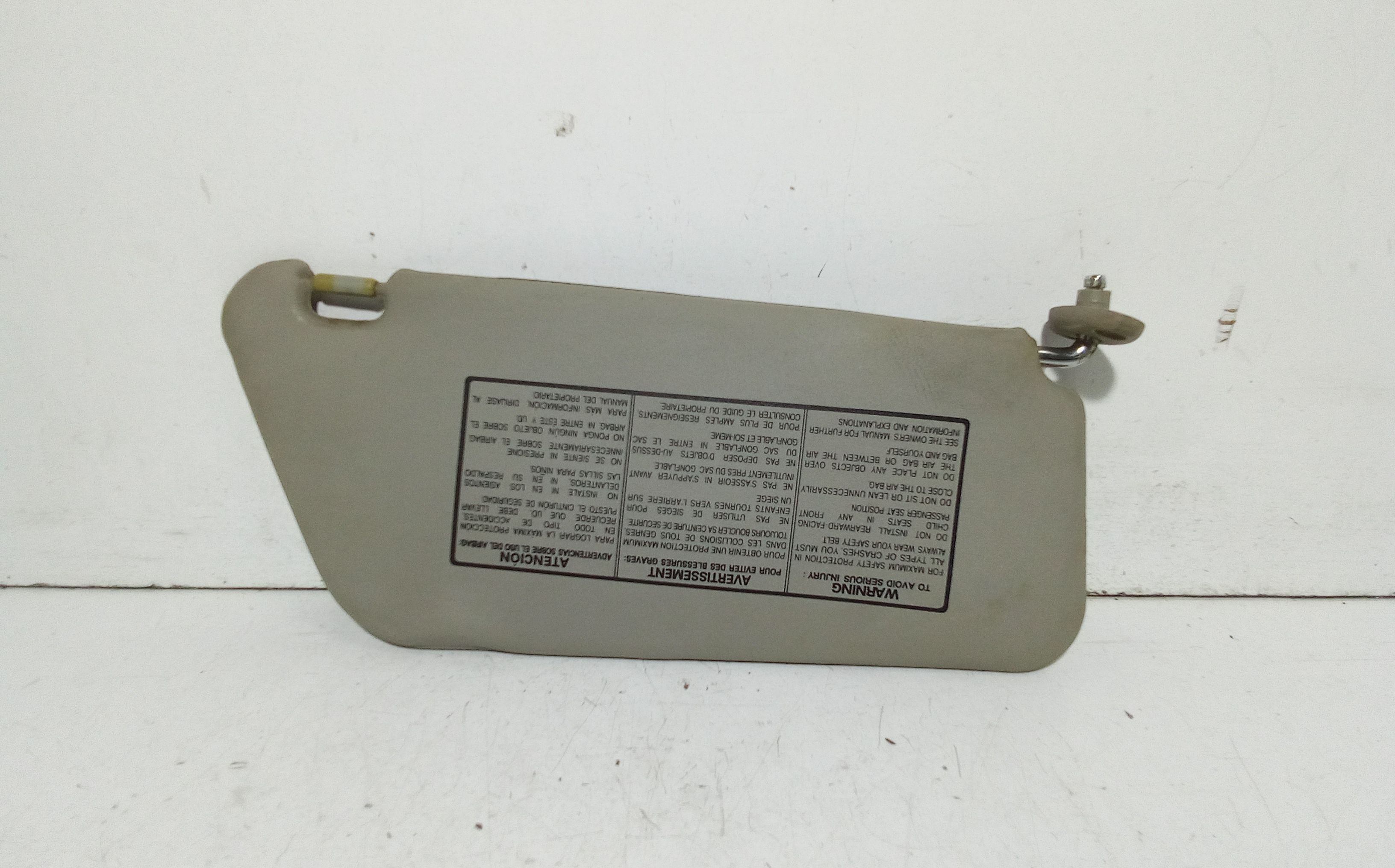 Parasole aletta anteriore Lato Guida DAEWOO Matiz 2 Serie