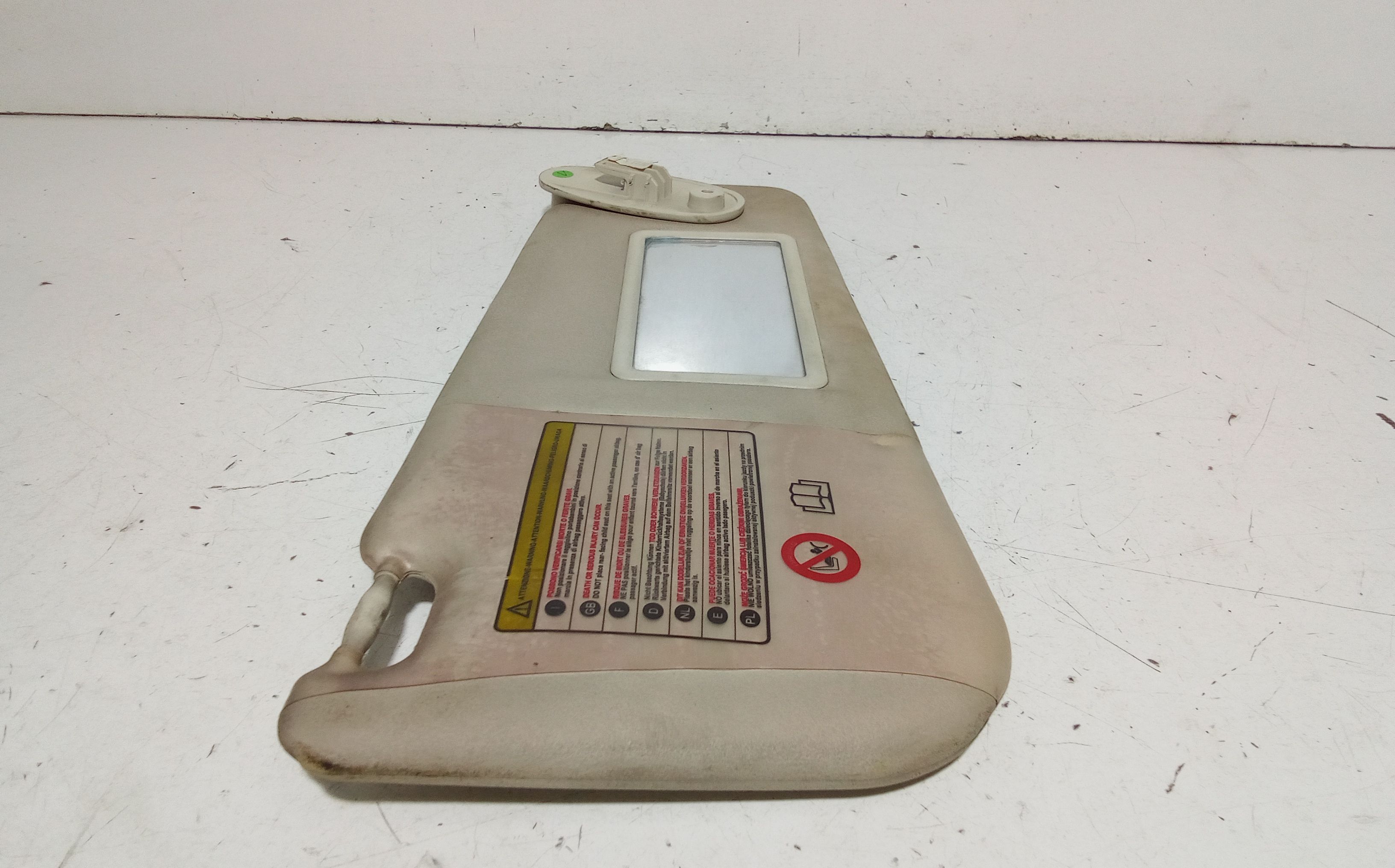 Parasole aletta Lato Passeggero FIAT Grande Punto 1 Serie