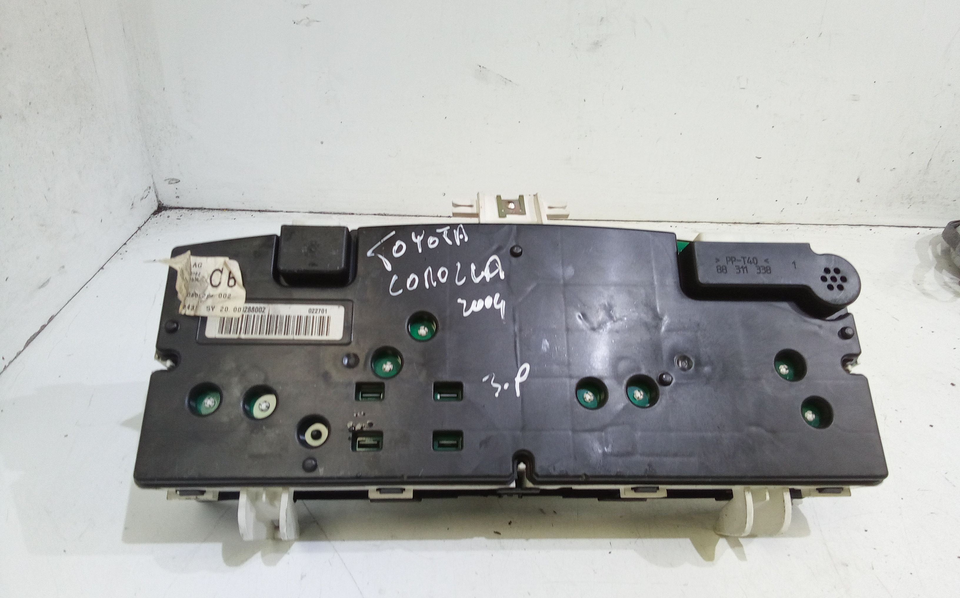 Quadro Strumenti TOYOTA Corolla Berlina 3 Serie 3-5P