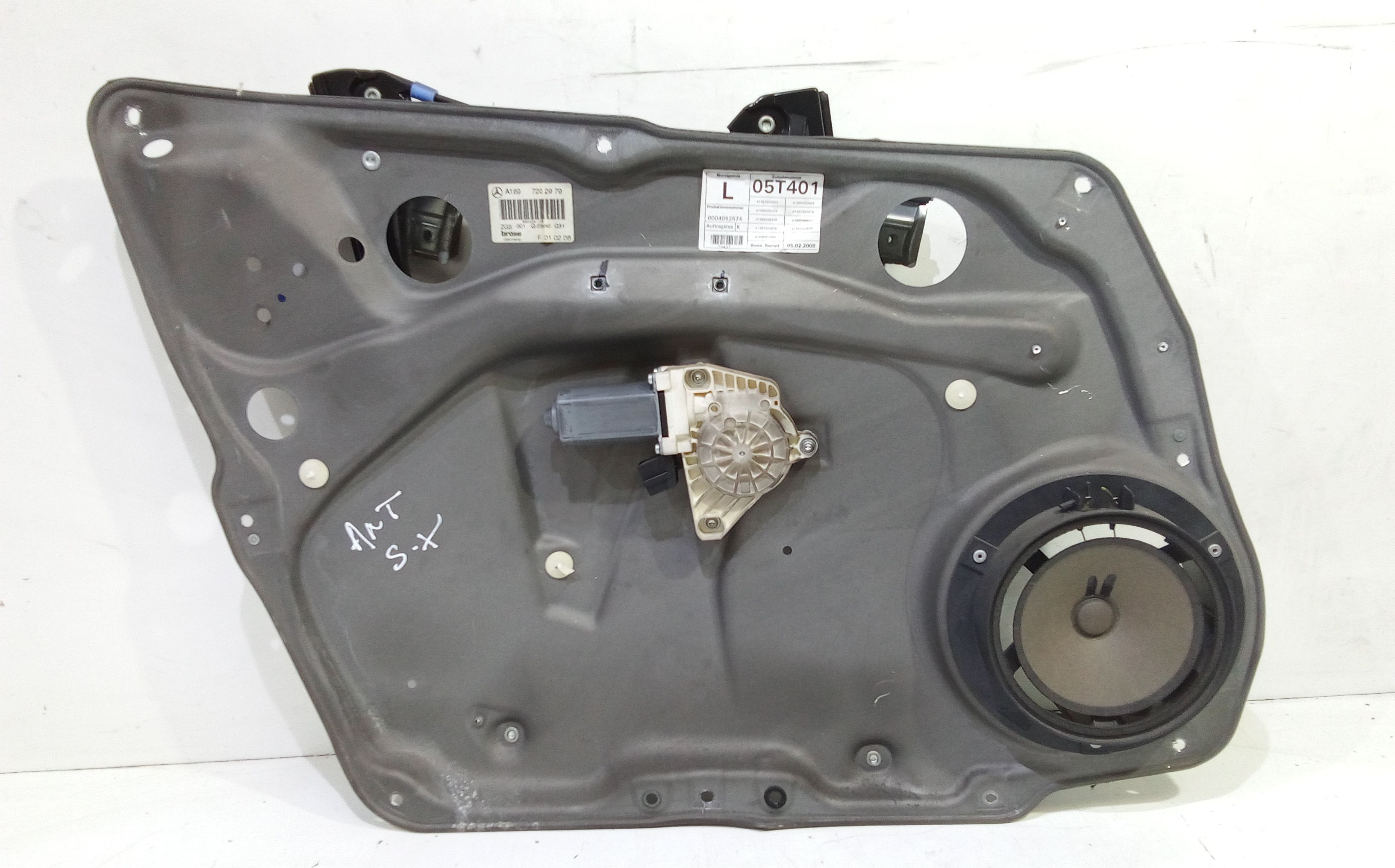 Cremagliera anteriore sinistra Guida MERCEDES Classe A W169 3� Serie