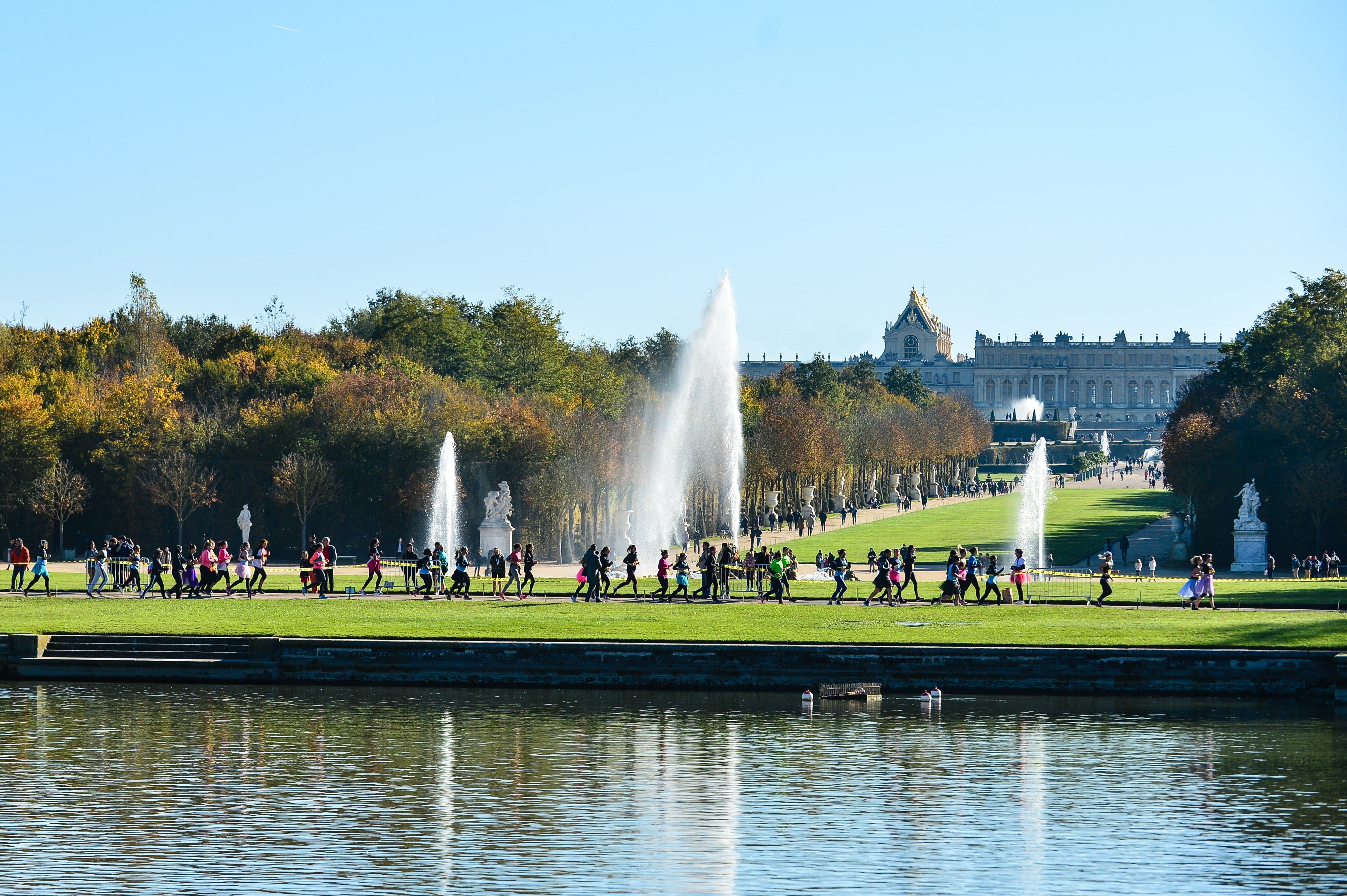 Running Château de Versailles