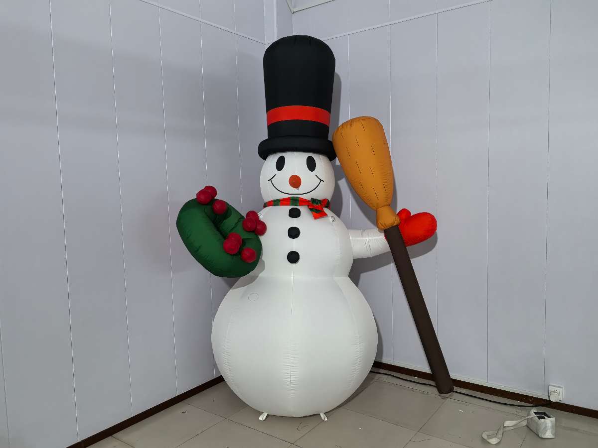 Bonhomme de Neige Gonflable