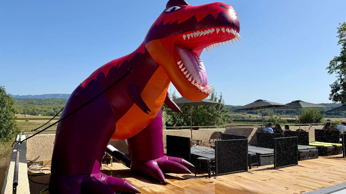 Brumisateur Gonflable Dinosaure