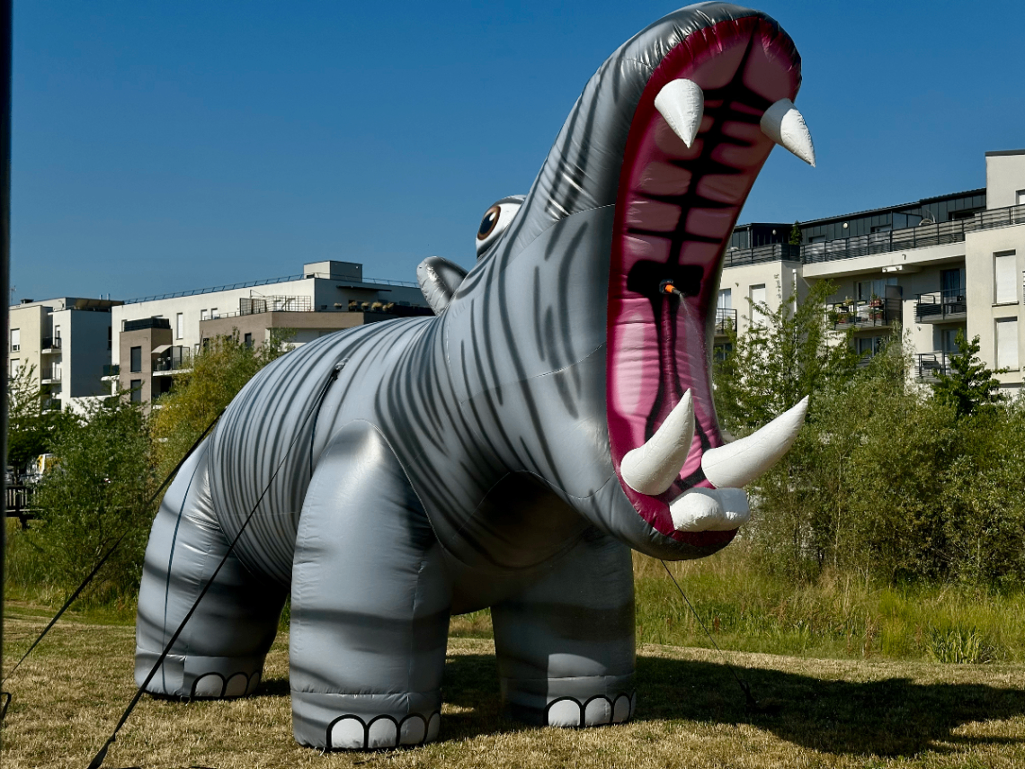 Brumisateur Gonflable Hippopotame