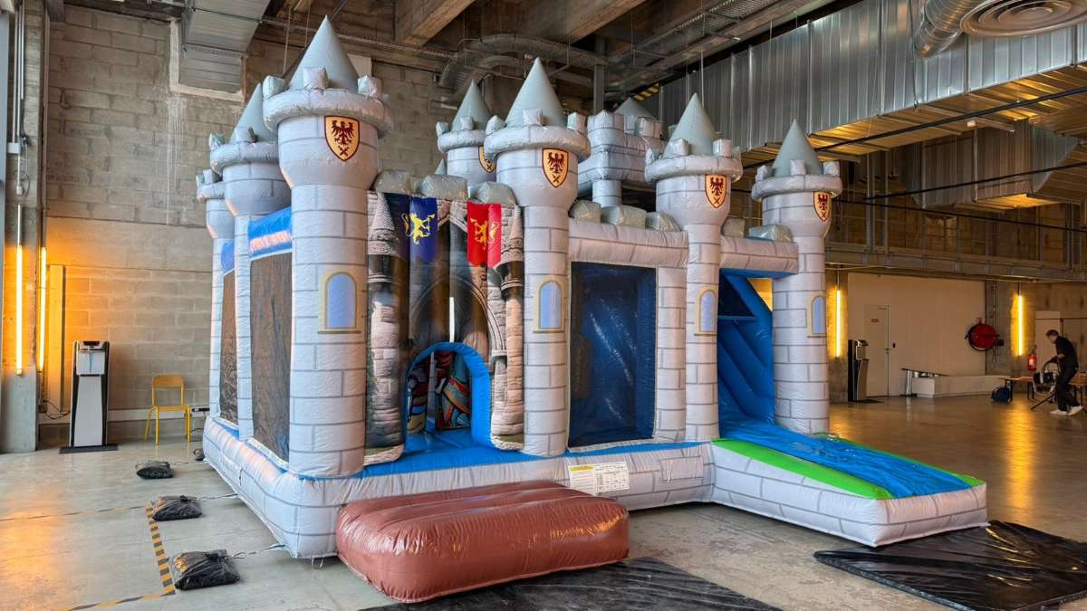 Château gonflable Médiéval