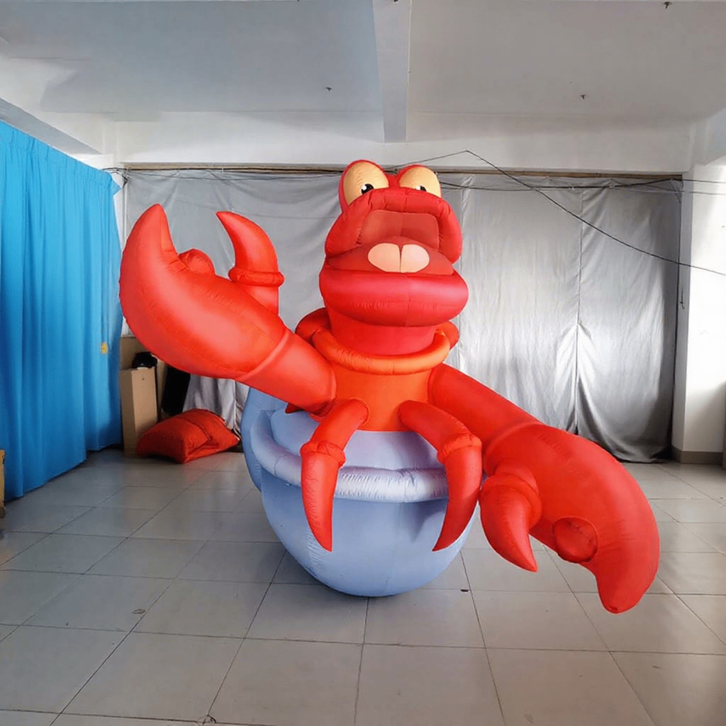 Homard Gonflable Cartoon