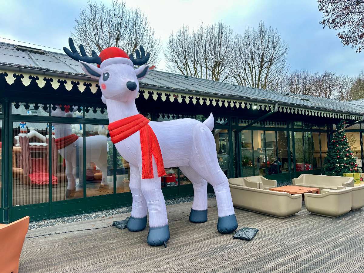 Renne du Père Noël Gonflable