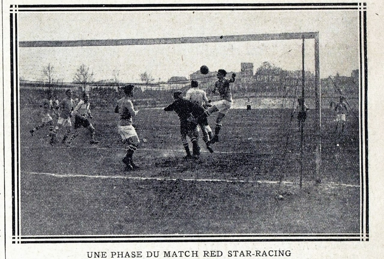 Fanion Finale Coupe De France 1921 – RED STAR Vs OLYMPIQUE PARIS – Collection