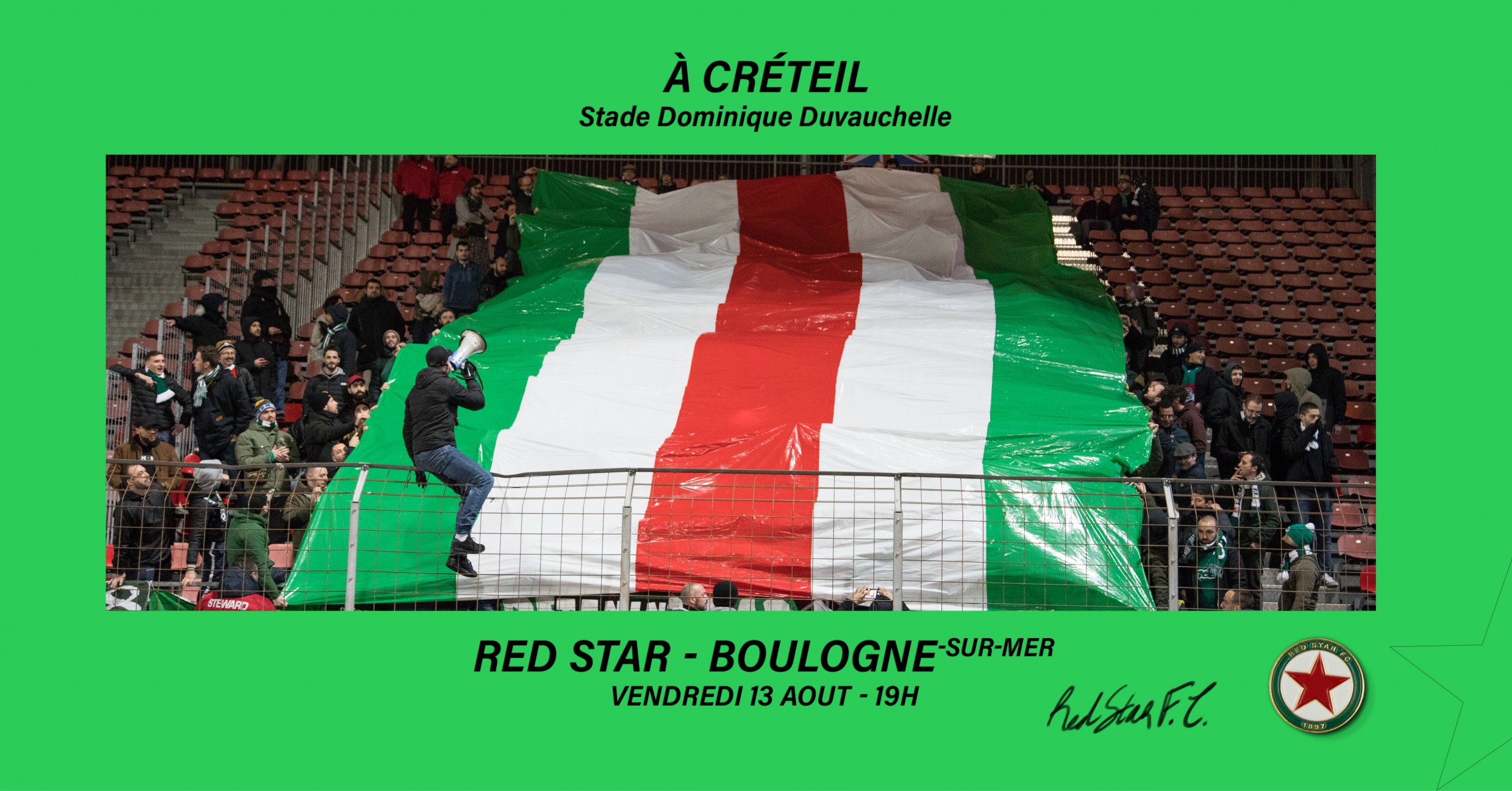 VOTRE PLACE POUR RED STAR / BOULOGNE