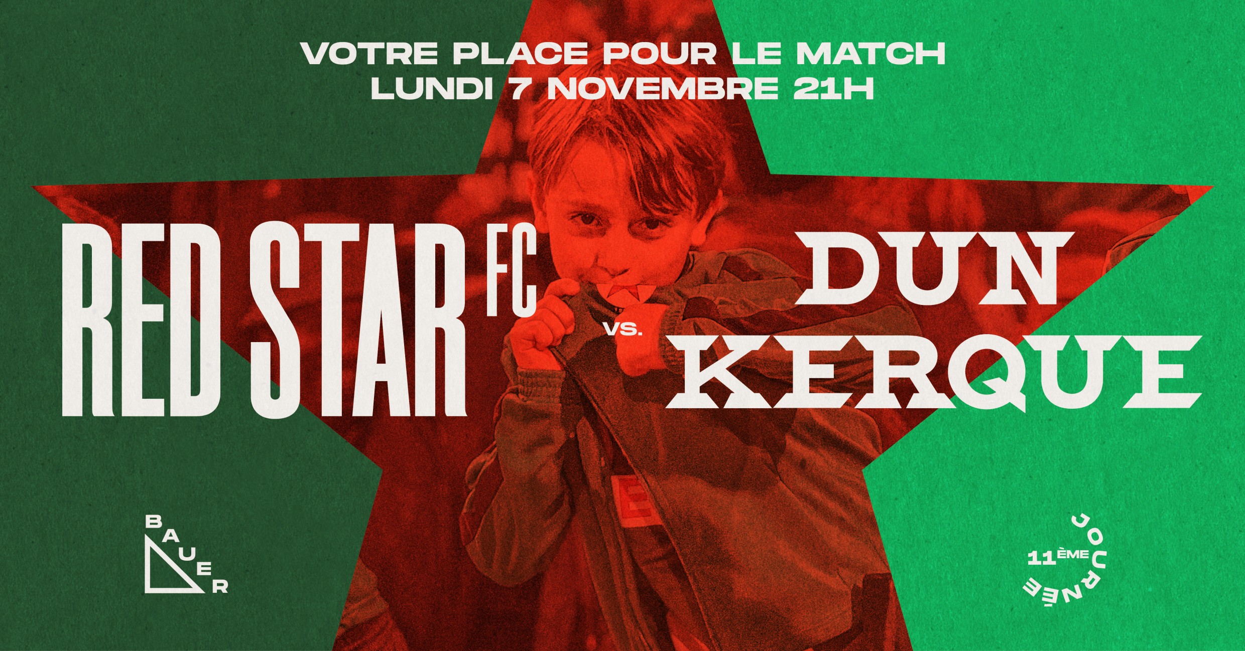VOTRE PLACE POUR RED STAR FC / DUNKERQUE
