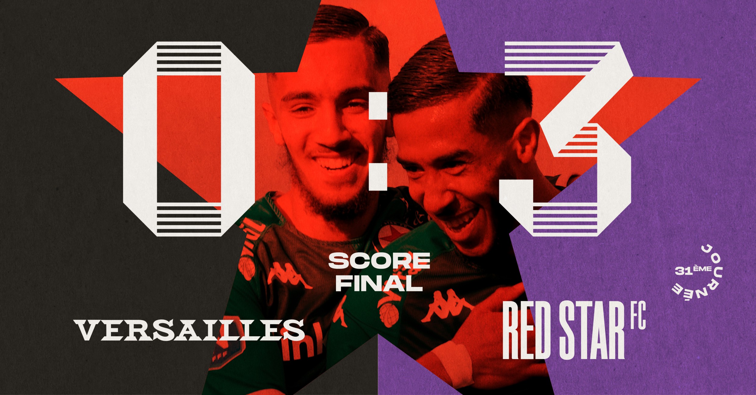 LIVE 31ème journée : Versailles / Red Star FC