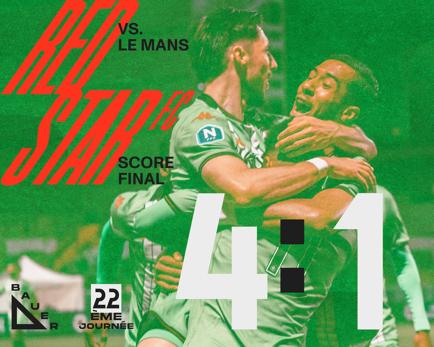 LE RED STAR FC ET DEVOILENT LEURS MAILLOTS POUR LA Saison 23 24