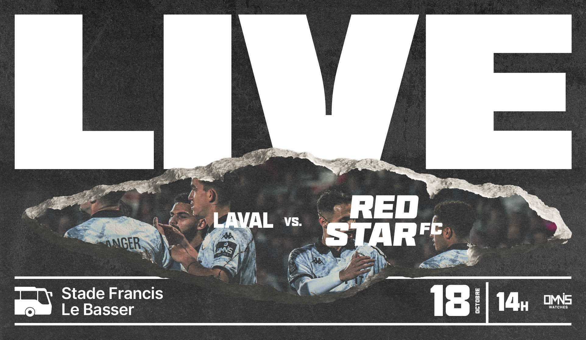 LIVE 2025/2026 : Laval / Red Star FC