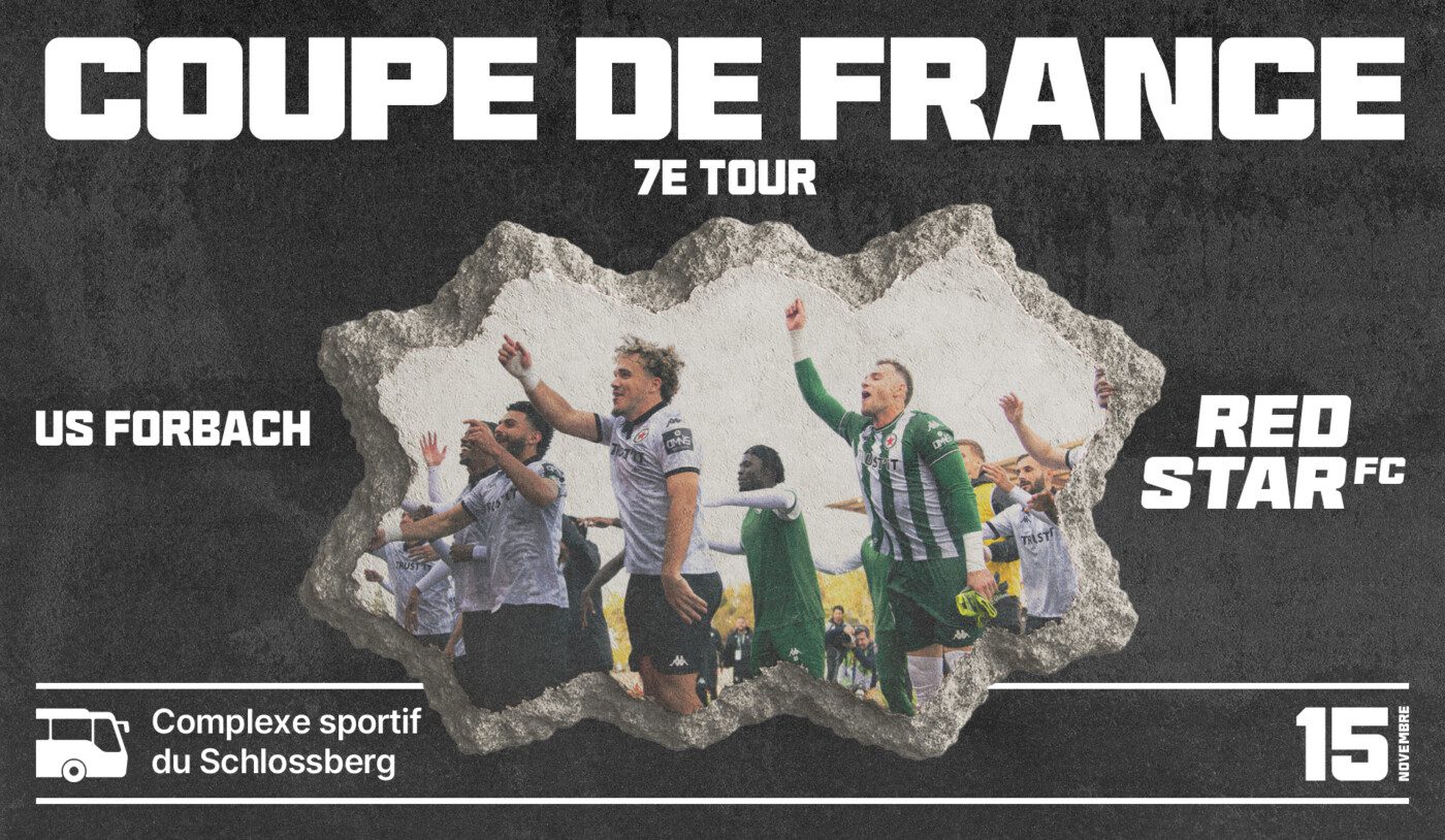 / RED STAR FC 7ÉME TOUR COUPE DE FRANCE 2025/2026