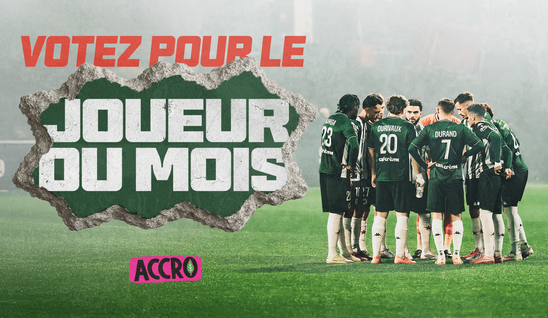 JOUEUR DU MOIS DE NOVEMBRE